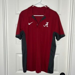 Alabama Nike Dry Fit Polo sz lg